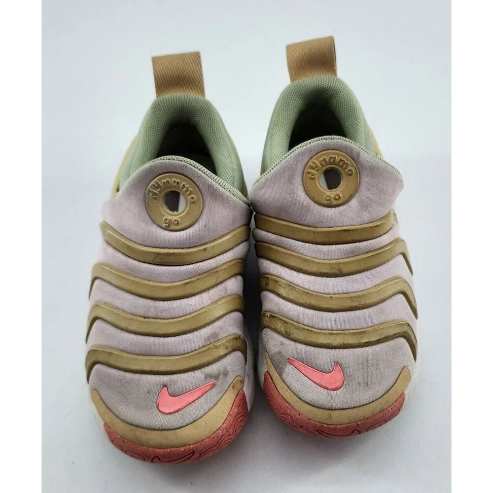 Nike Dynamo Go Low Toddler Sneaker Shoes‎ Pink Foam Sesame DH3437-600 Size 10.5C